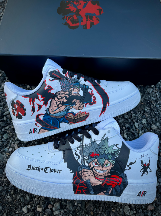 Asta black clover custom shoes