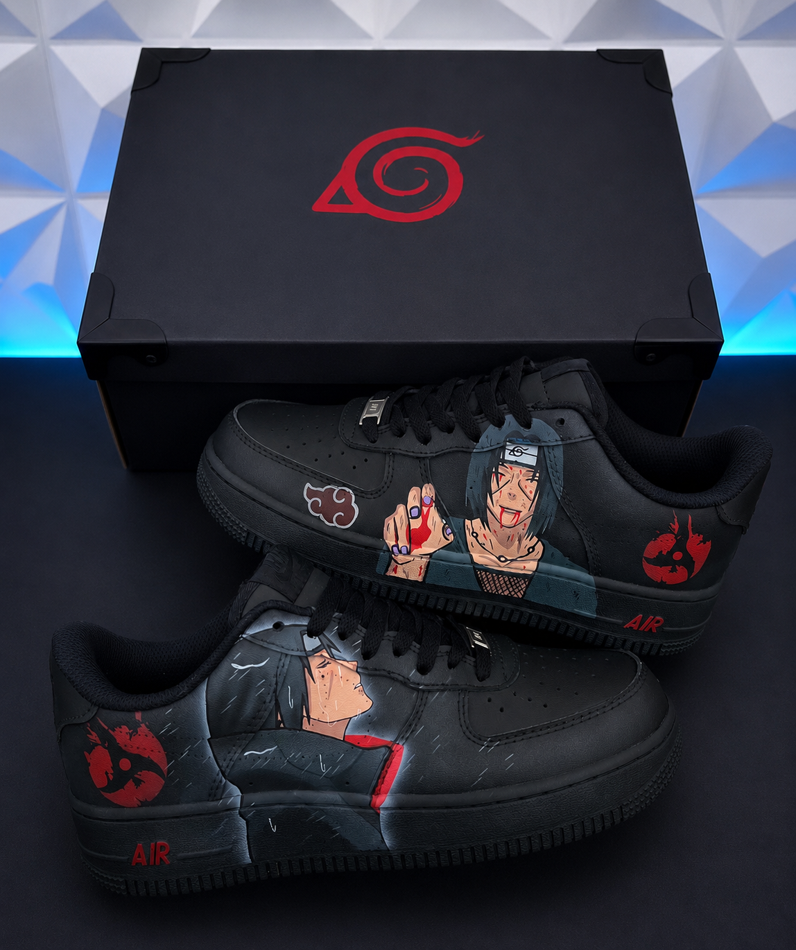 Itachi uchiha Black Air force 1 Naruto