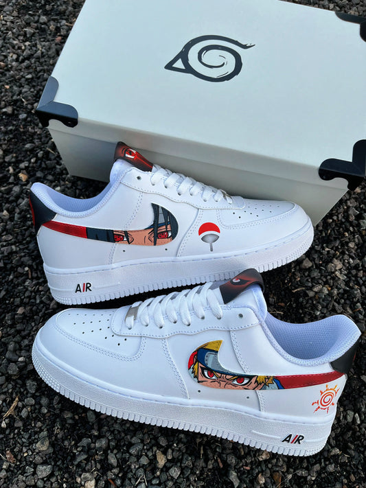 Naruto and itachi / custom shoes AF1