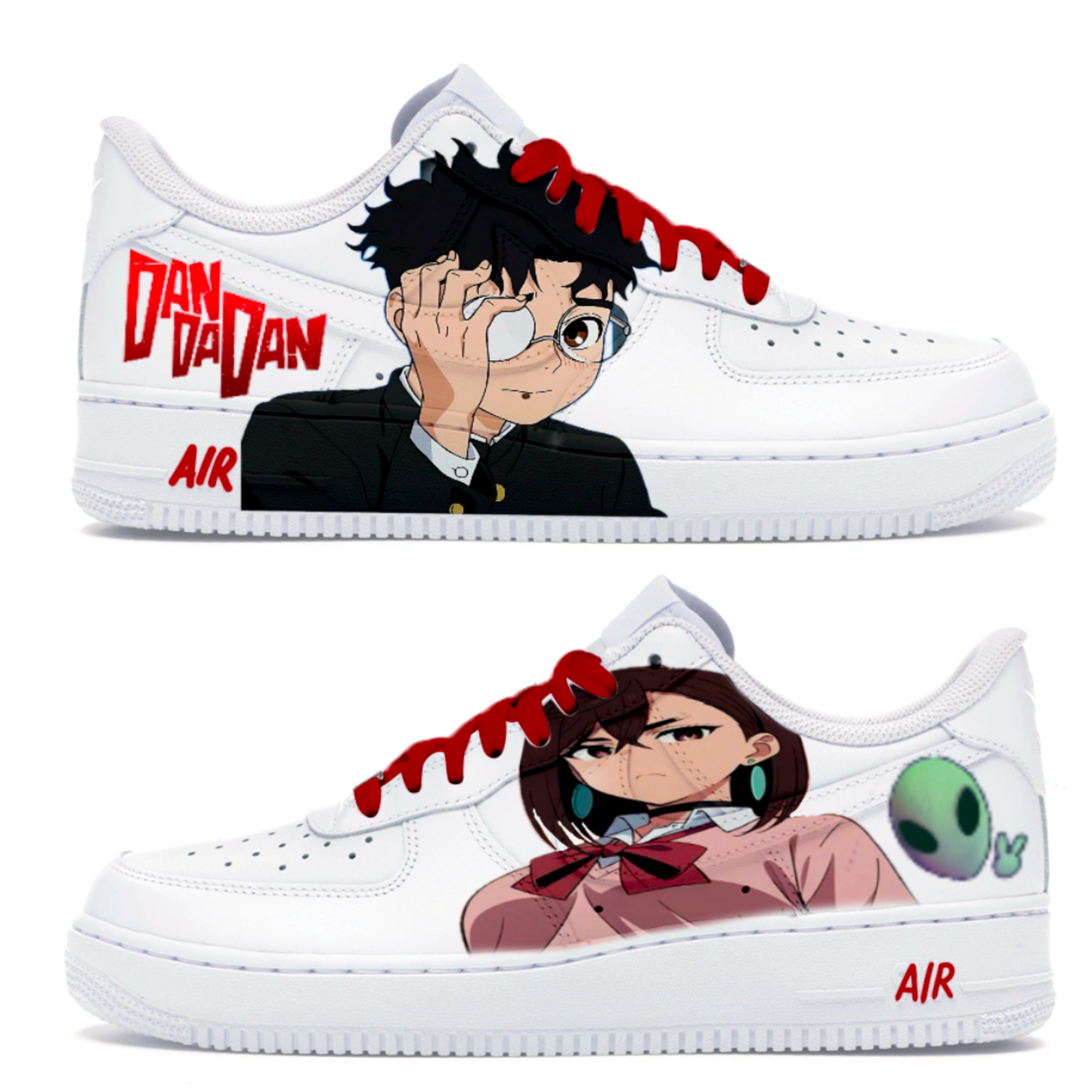 Ken Takakura y momo seiyu Air force 1 personalizado (Dan dan dan)