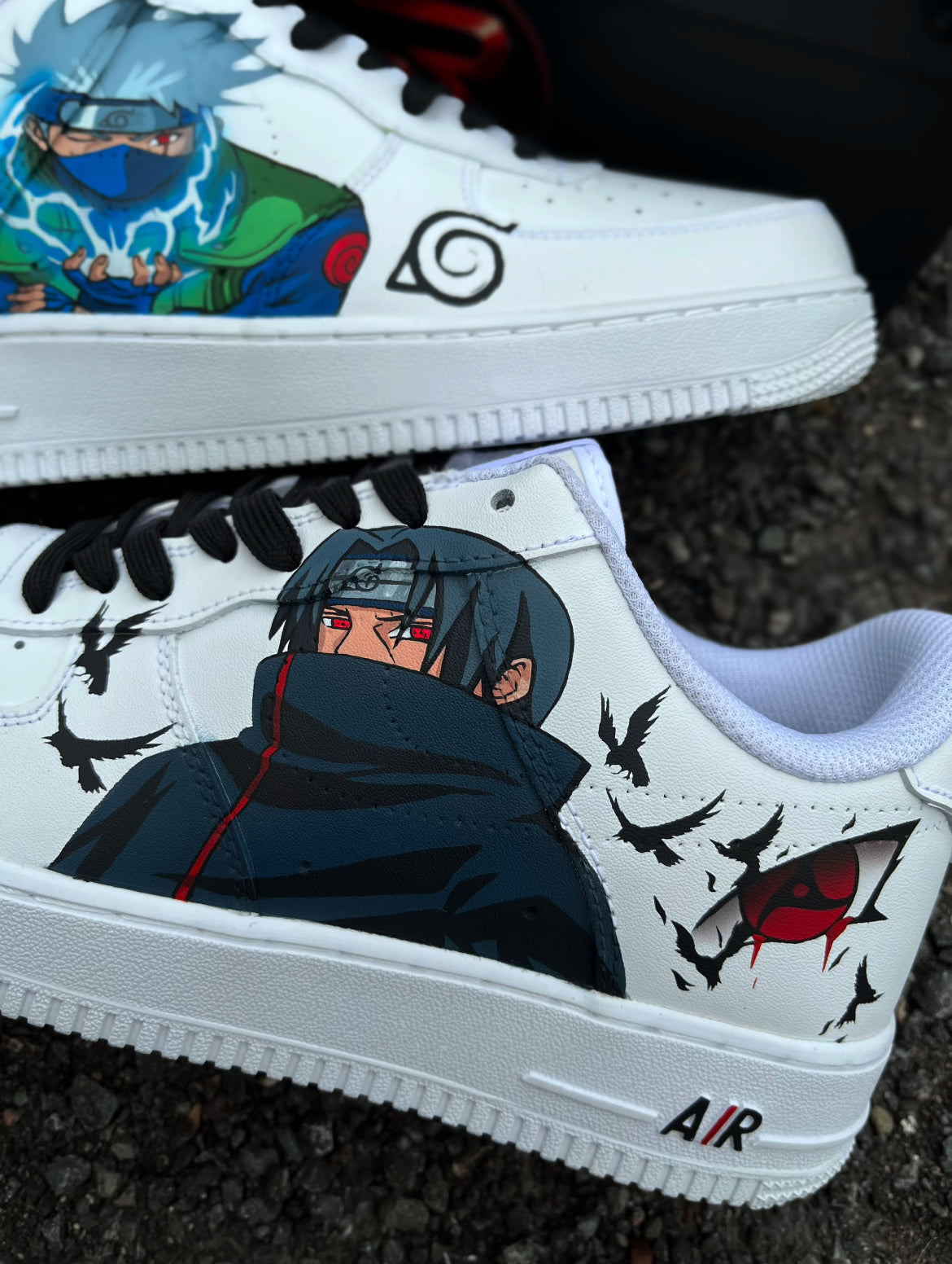 Fuerza Aérea 1 Itachi contra Kakashi