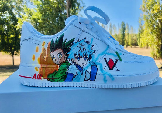 HXH killua and Gon custom shoes Hunter x Hunter