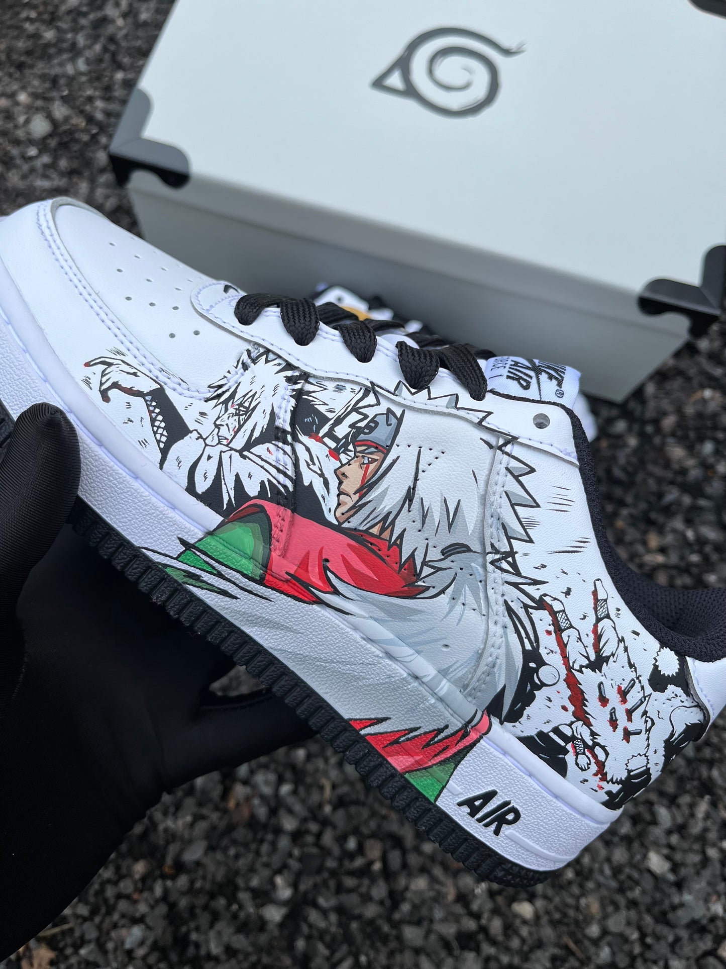 Jiraiya and tsunade Air force 1 custom