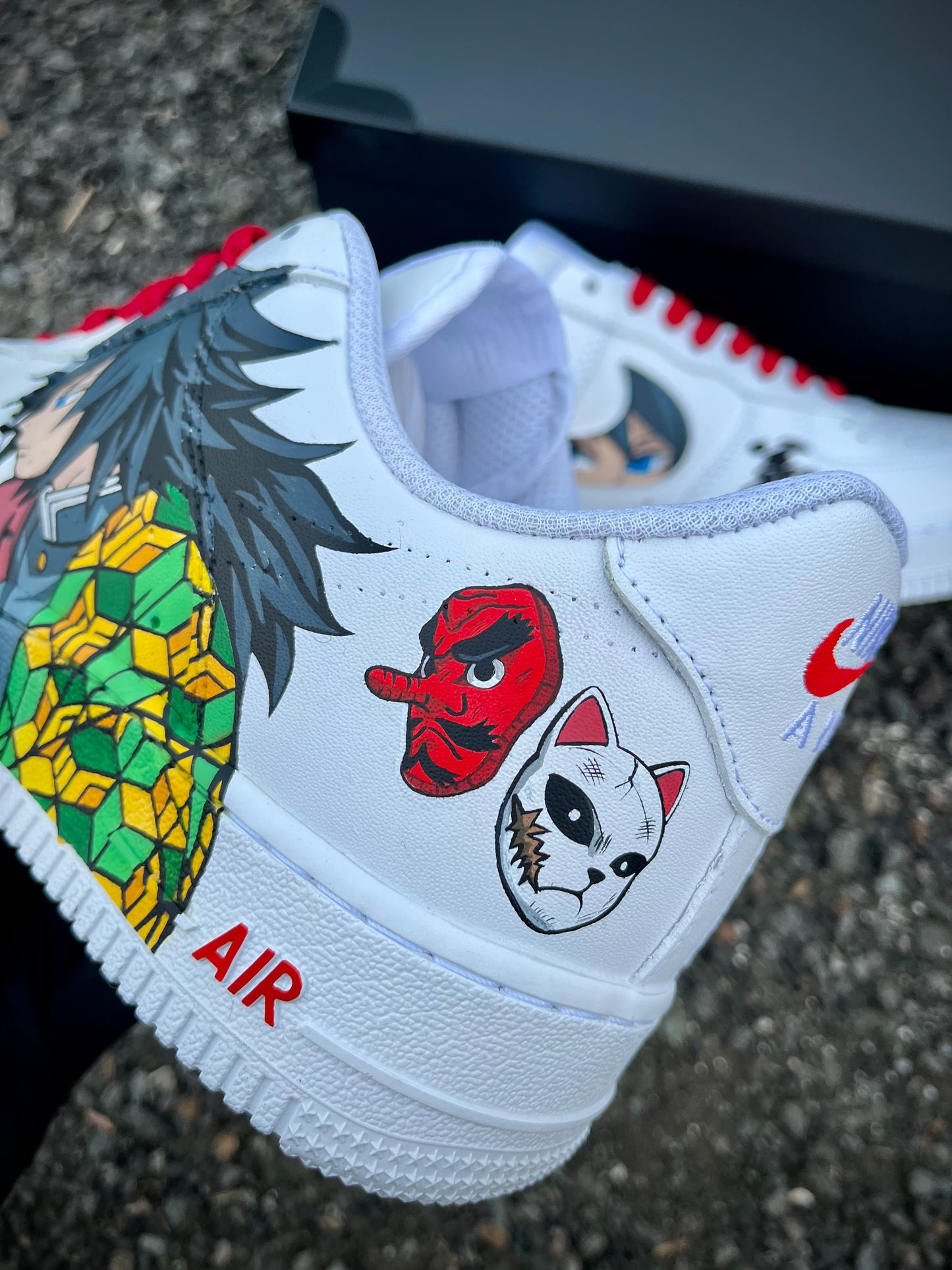 Tomioka giyu Sneakers Personalizados Demon Slayer/ Kimetsu no yaiba