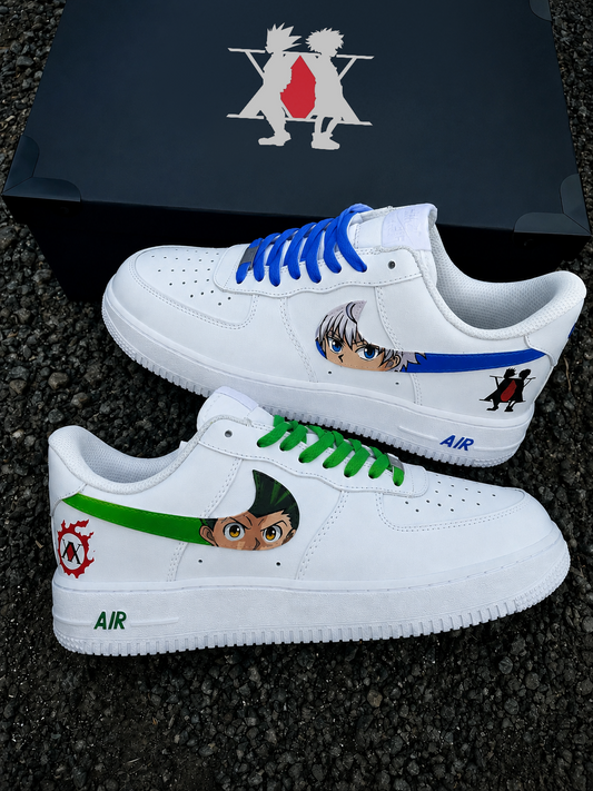HXH killua and Gon custom shoes Hunter x Hunter