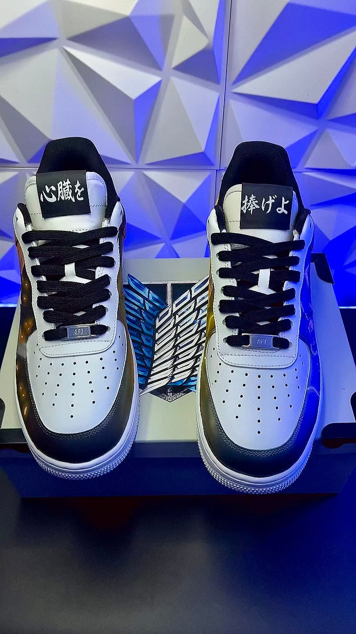 Attack on Titan Custom Air Force 1 – Reiner Betrayal Edition