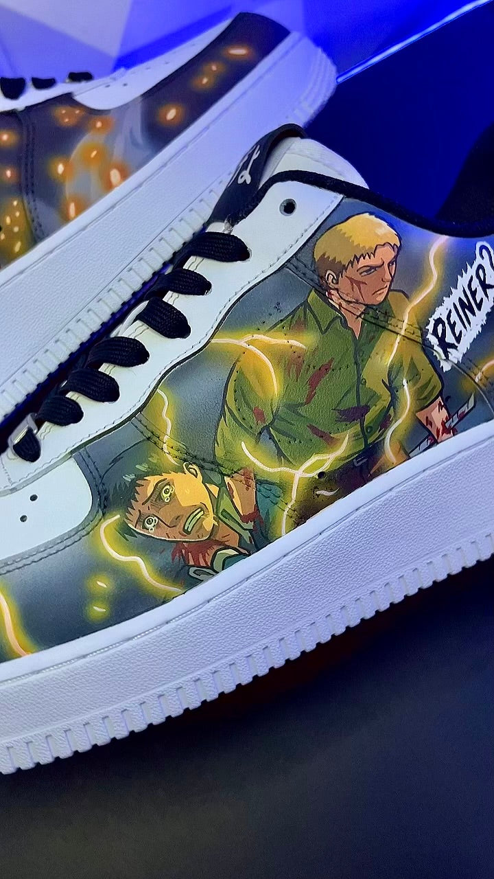 Attack on Titan Custom Air Force 1 – Reiner Betrayal Edition