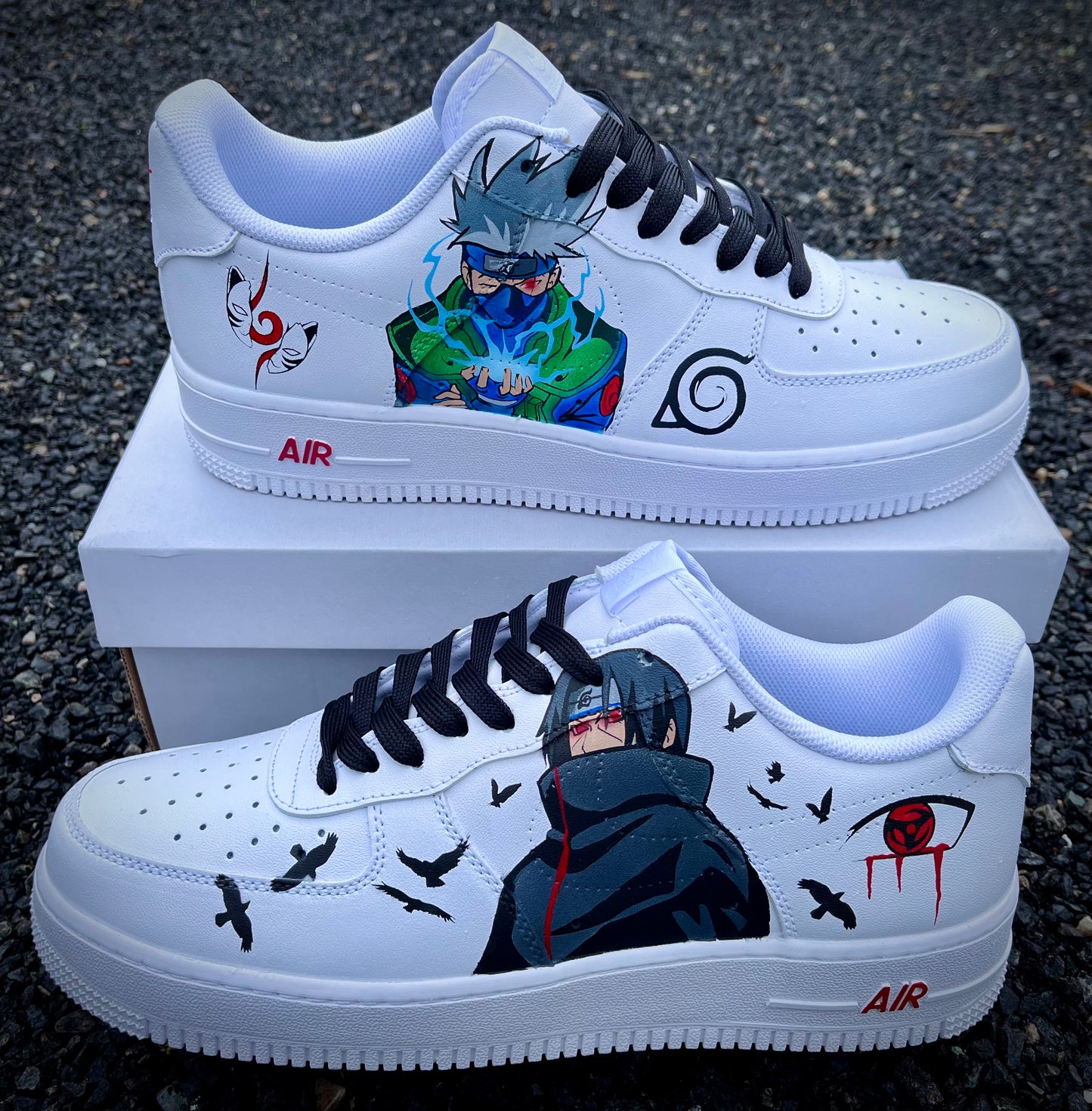 Fuerza Aérea 1 Itachi contra Kakashi