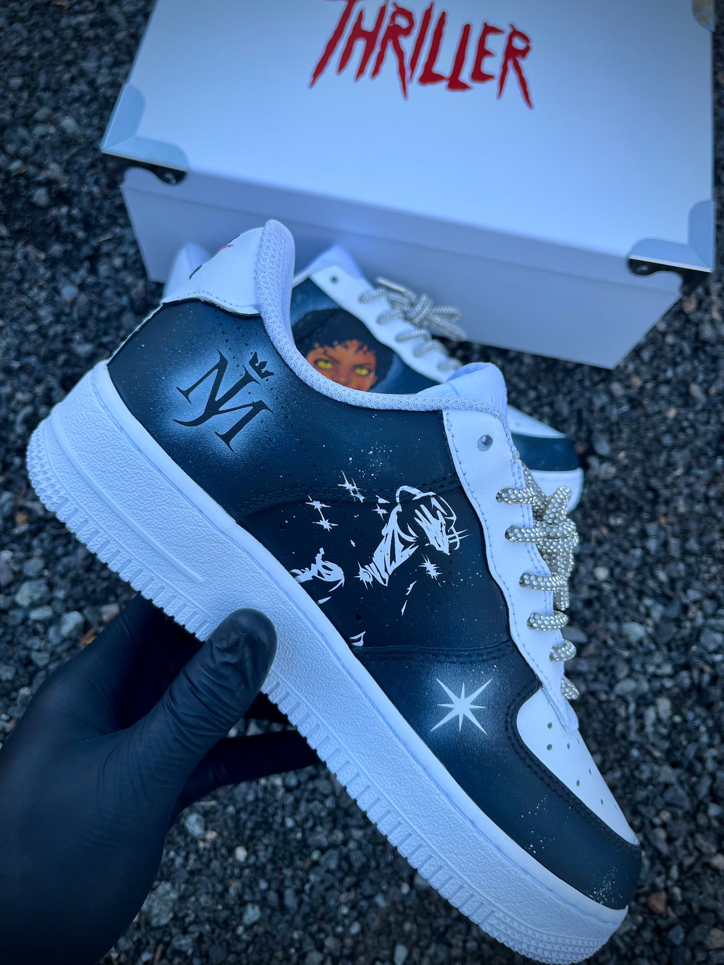 MJ Thriller edition / Custom shoes Michael Jackson
