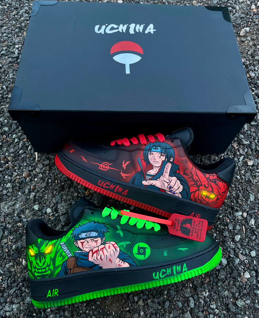 Itachi / Shisui – Custom Anime Shoes Naruto