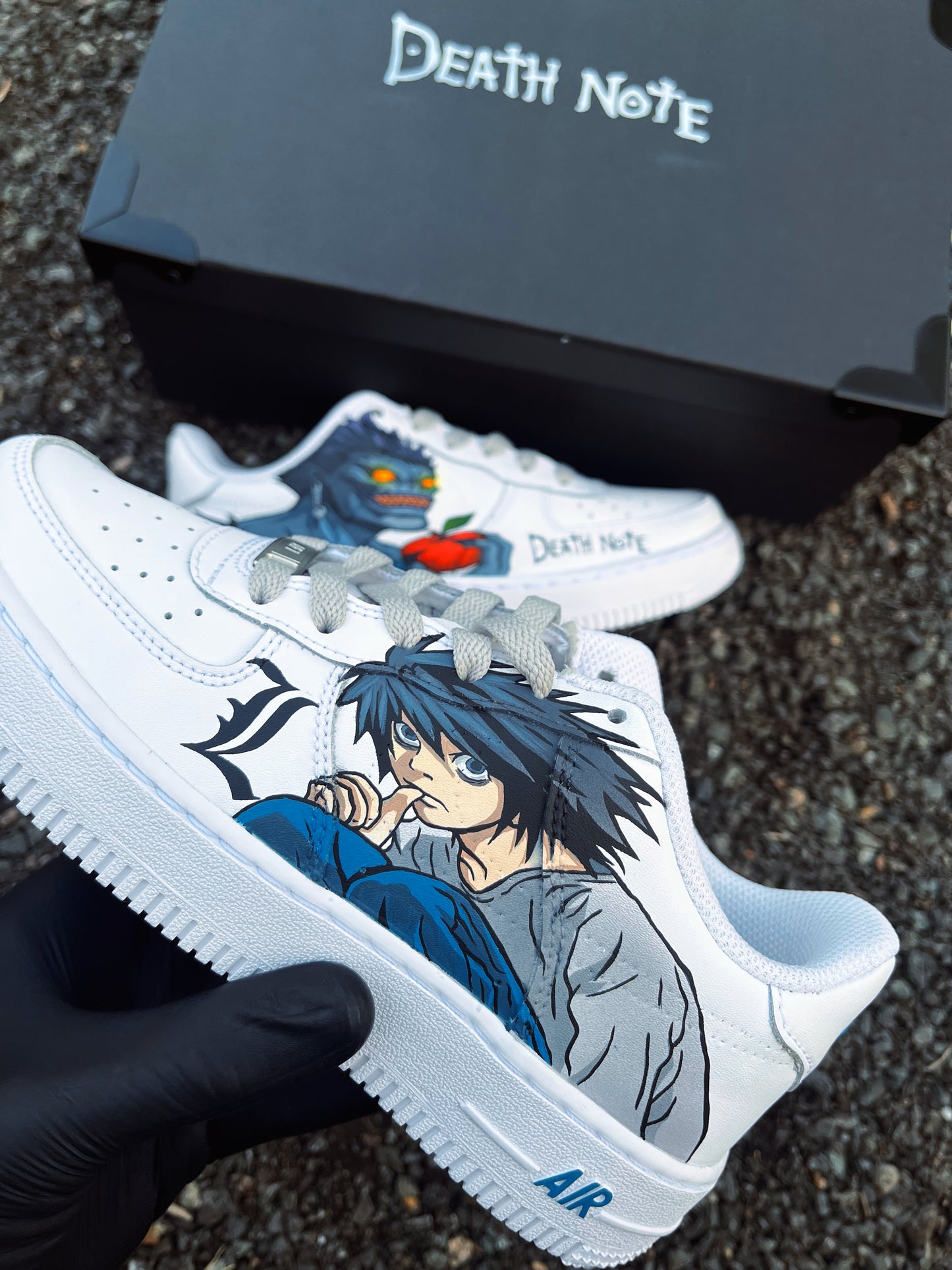 Death Note Ryuk and L