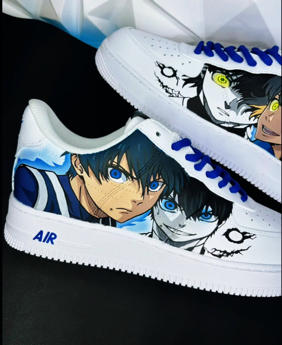 Custom Blue Lock Flow Blue Lock custom AF1 – rgcustom