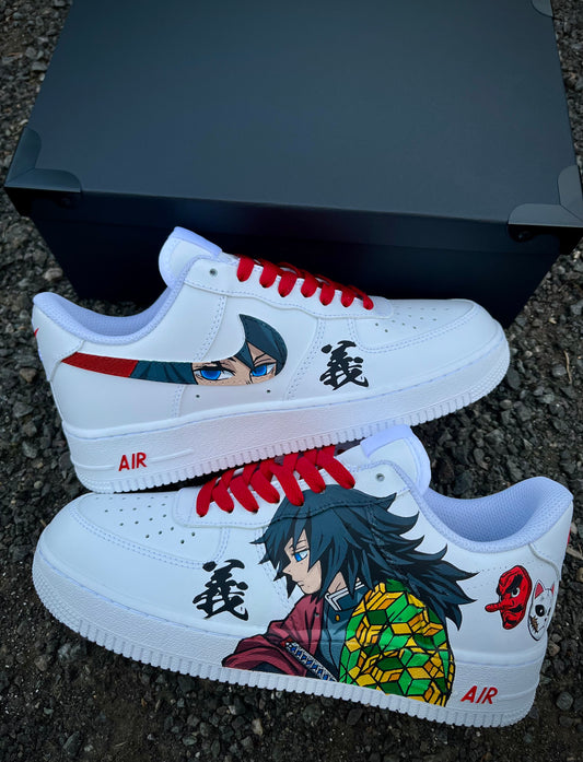 Tomioka giyu Sneakers Personalizados Demon Slayer/ Kimetsu no yaiba
