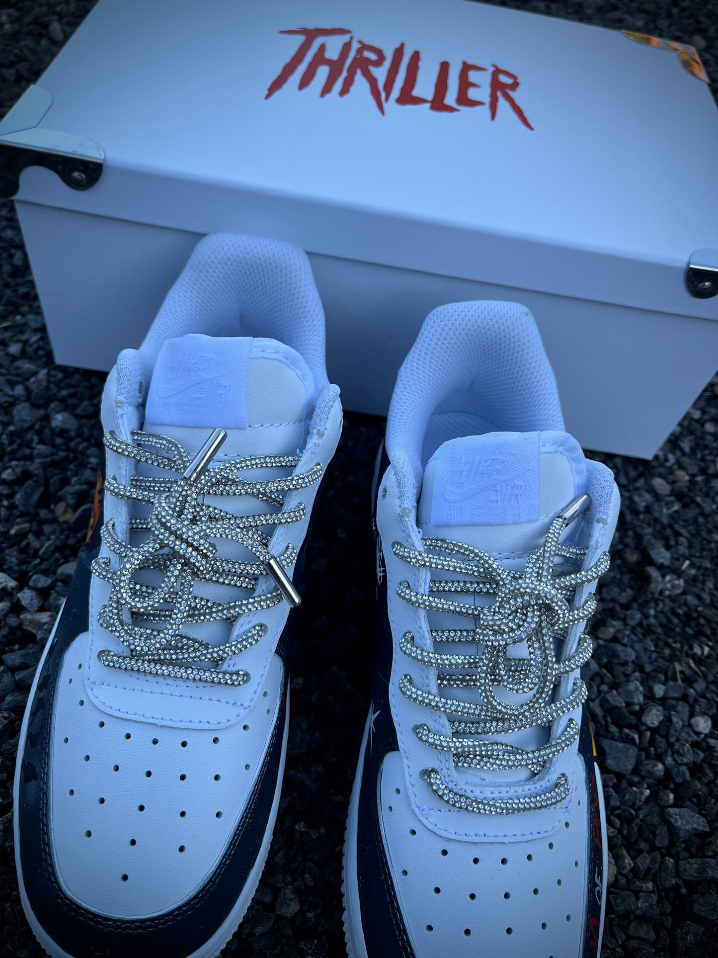 MJ Thriller edition / Custom shoes Michael Jackson