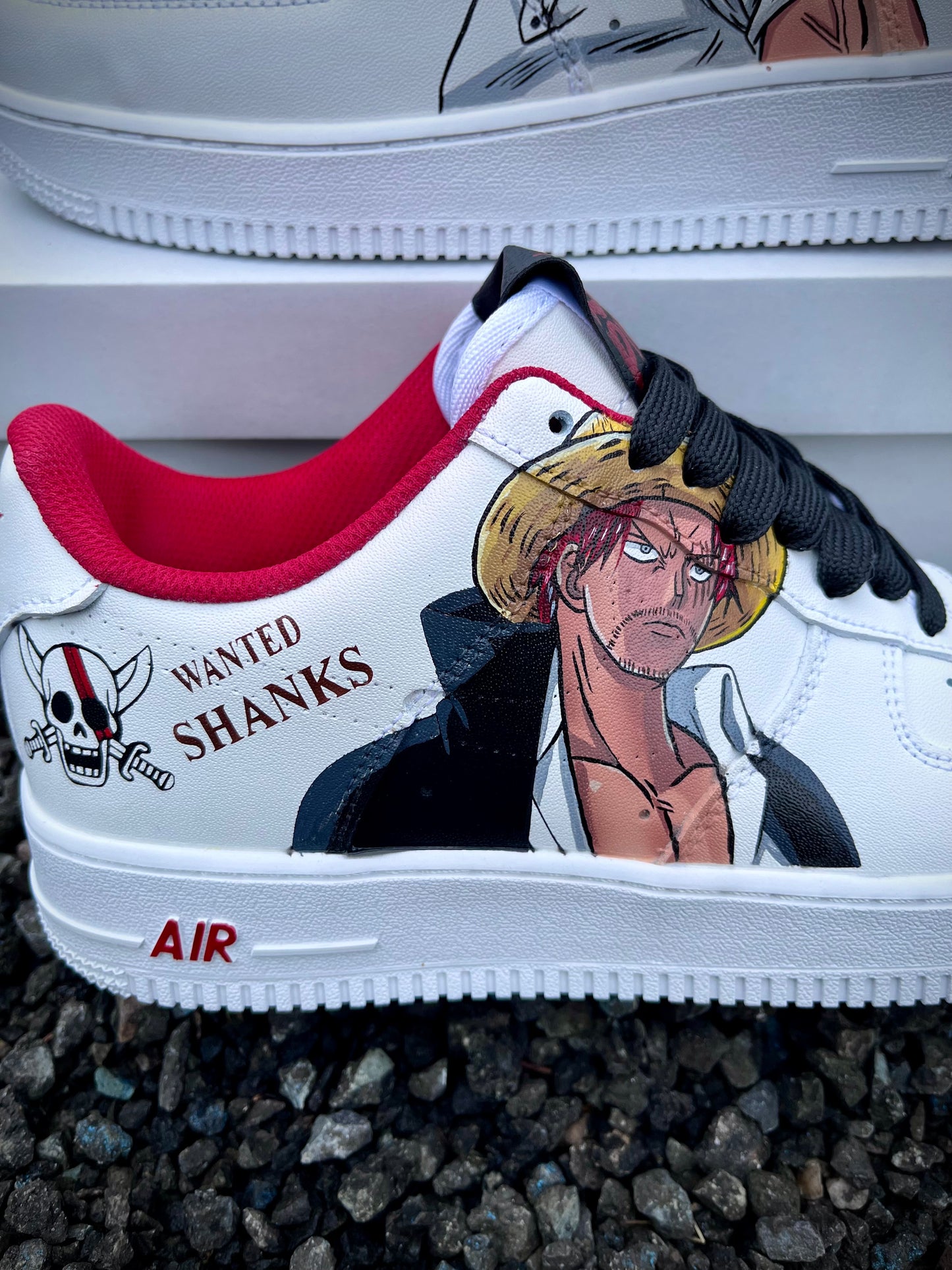 Shanks contre Zoro Air force 1 personnalisé