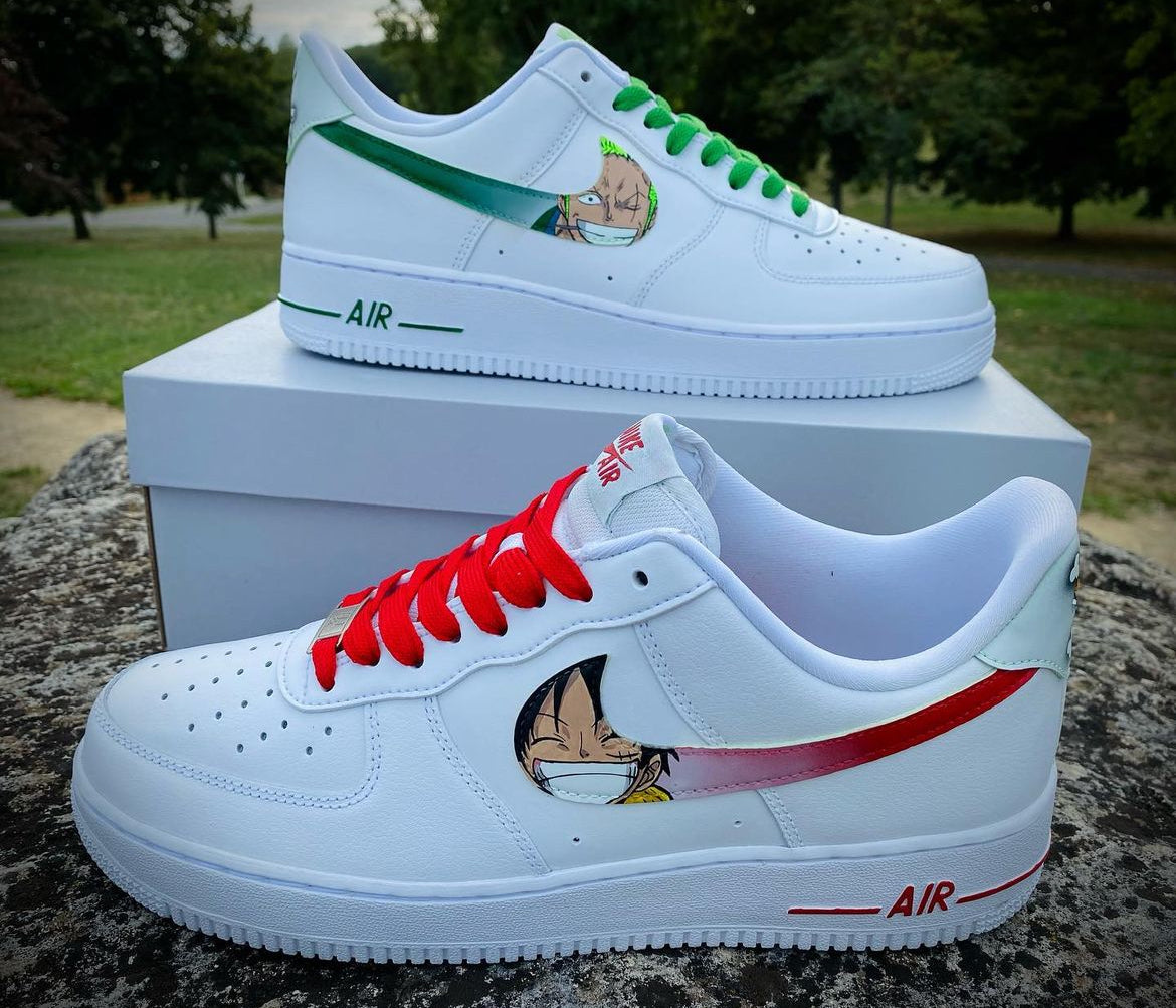 Luffy de l&#39;Air Force 1 🆚 Zoro👟