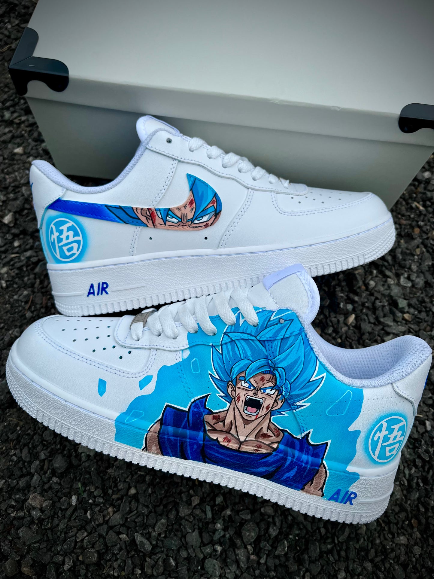 Air force 1 Boule de dragon personnalisée / Goku