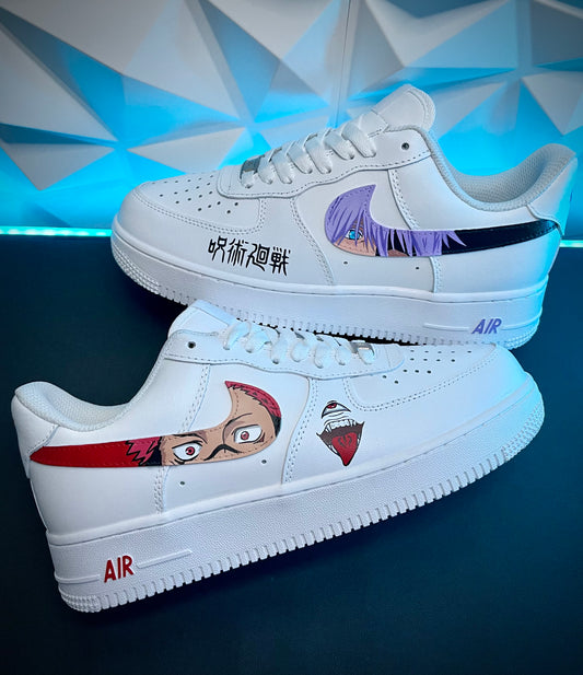 Satoru gojo 🆚 Sukuna custom shoes Jujutsu kaisen