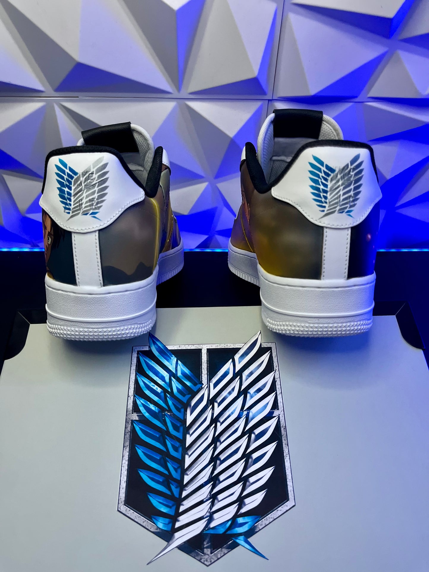 Attack on Titan Custom Air Force 1 – Reiner Betrayal Edition