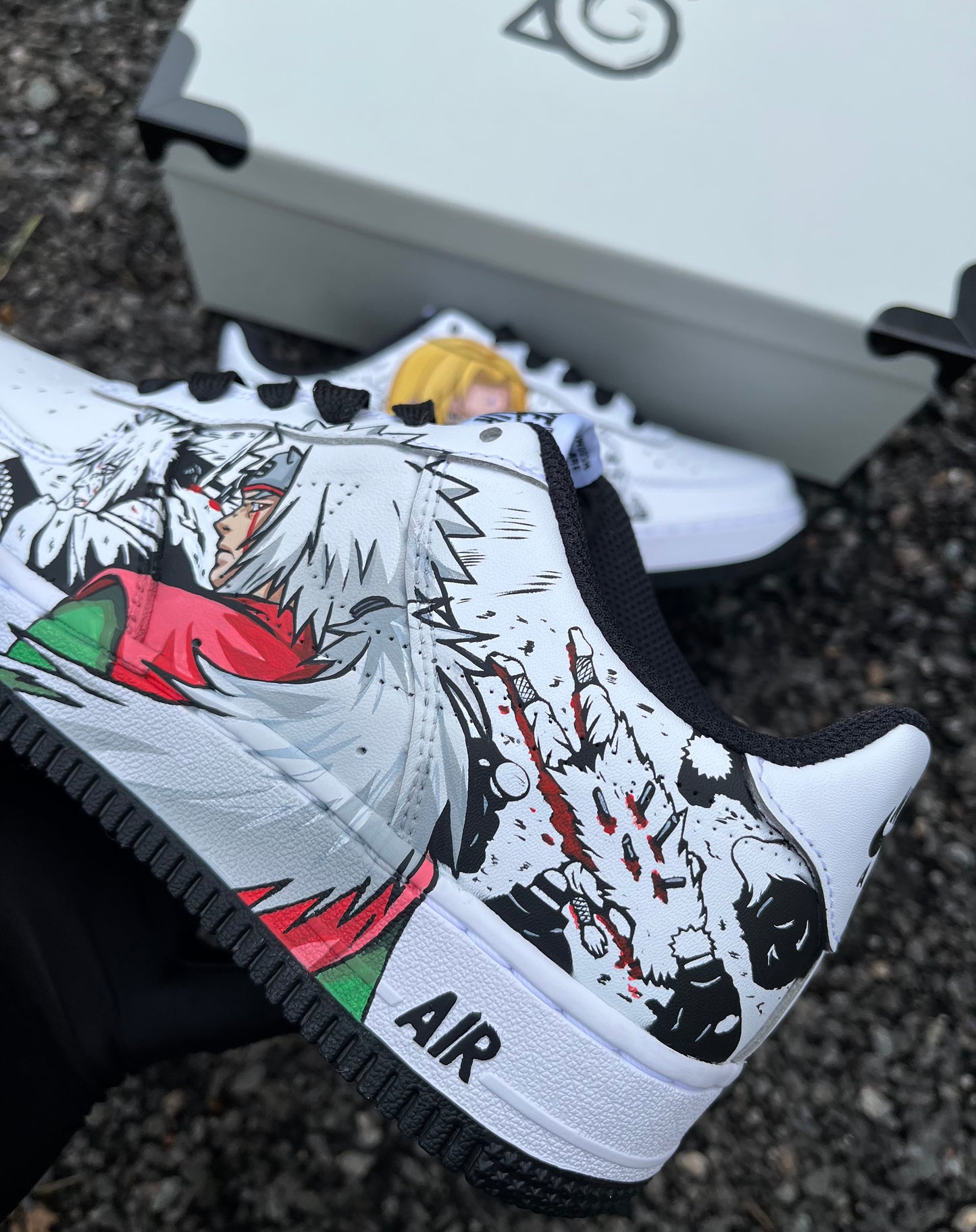 Jiraiya and tsunade Air force 1 custom
