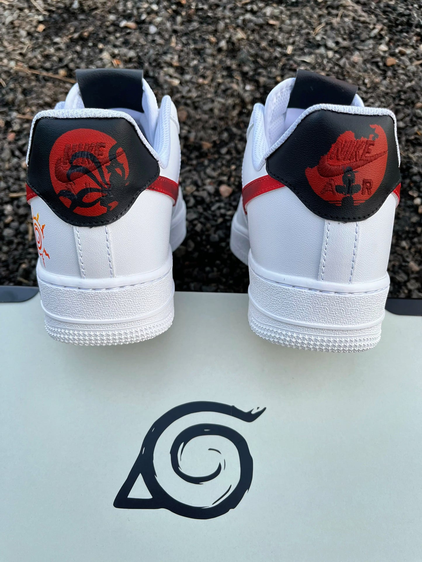 Naruto and itachi / custom shoes AF1
