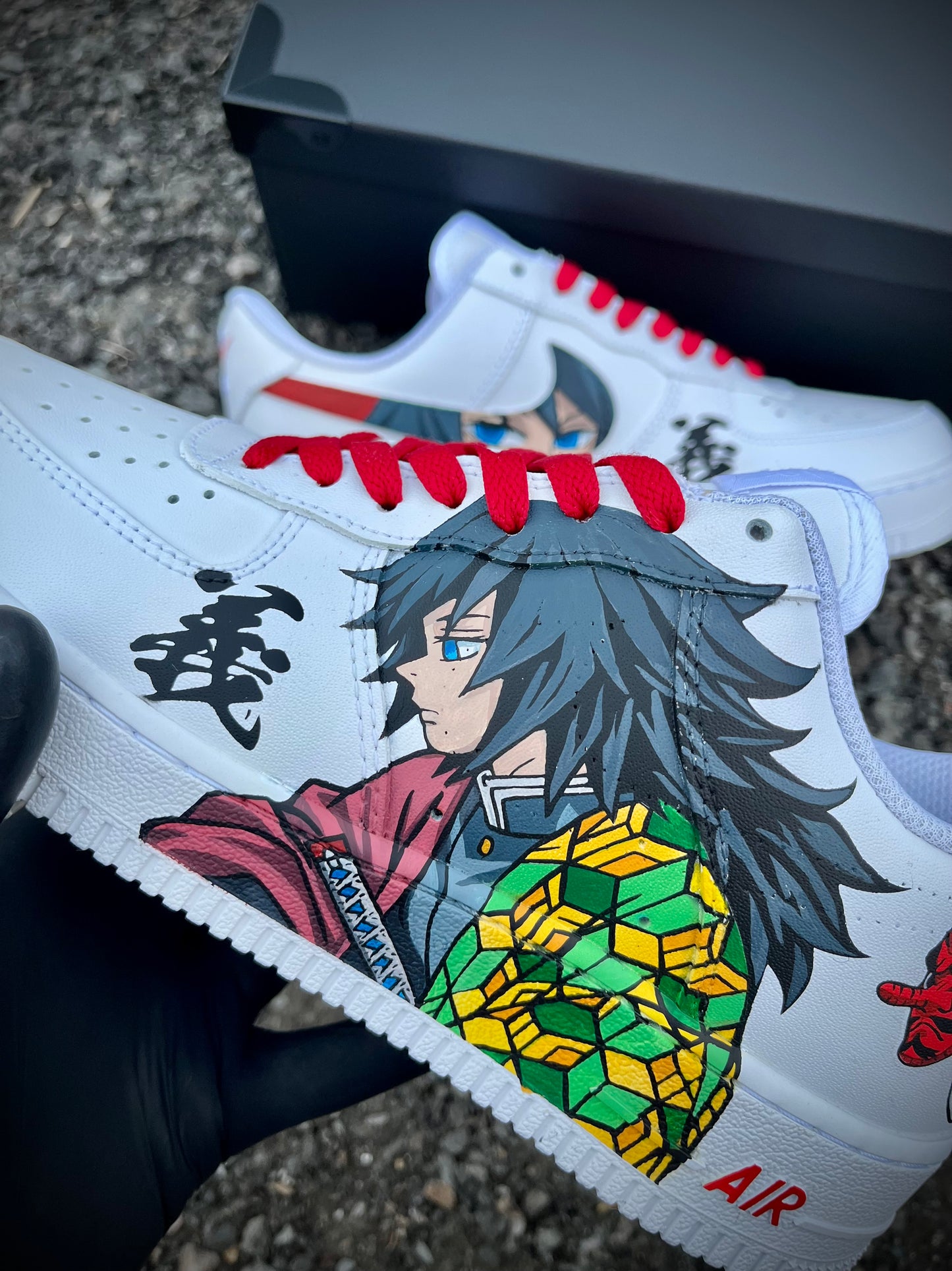 Tomioka giyu Sneakers Personalizados Demon Slayer/ Kimetsu no yaiba