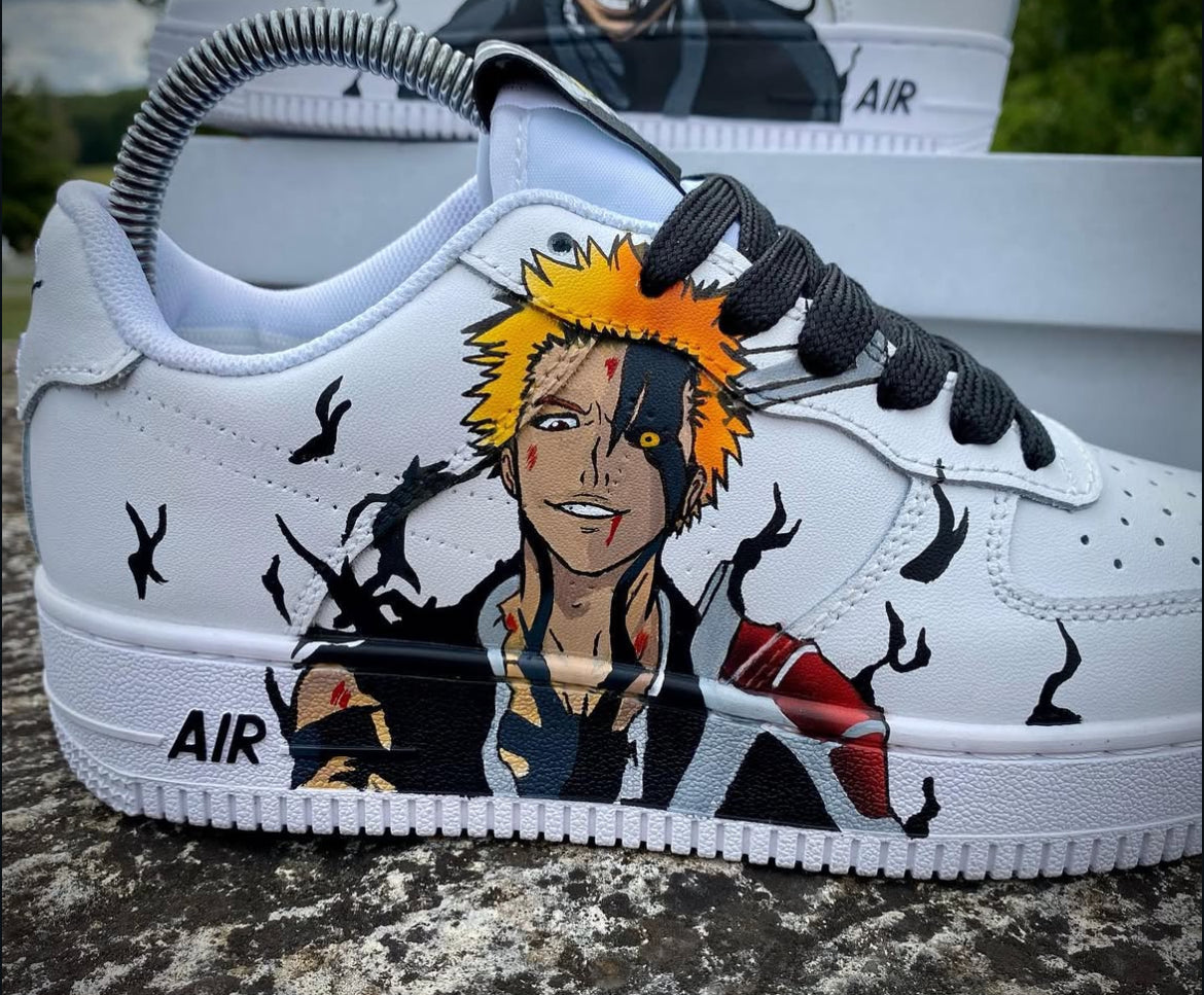 ichigo kurosaki custom shoes / Bleach