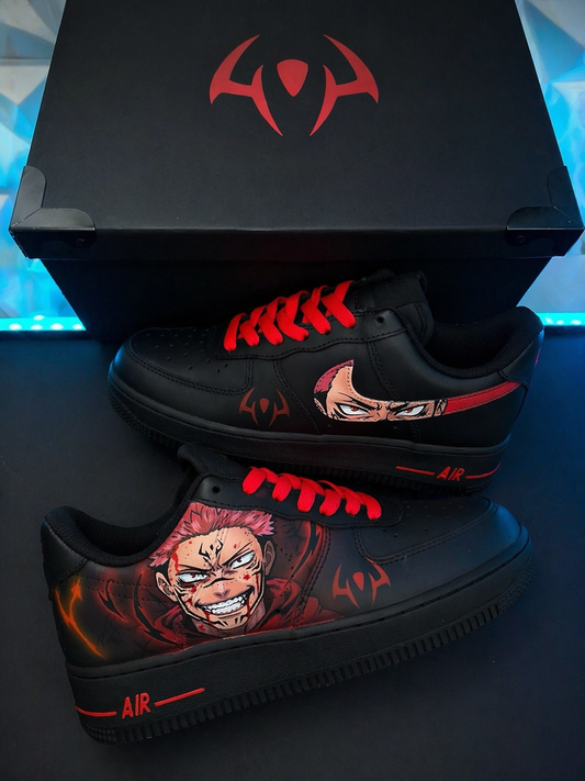 Sukuna Air force/ custom Shoes Jujutsu kaisen