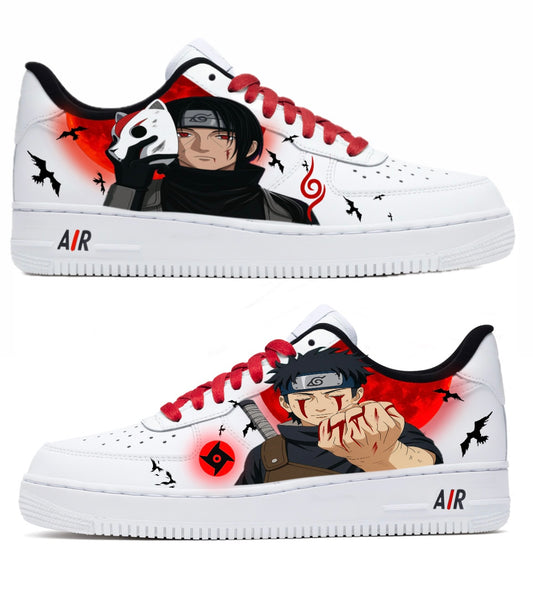 Shisui and Itachi Air force 1 custom / Naruto