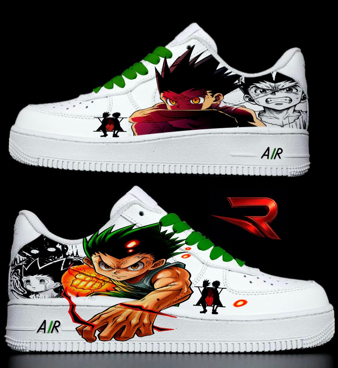 HXH Gon custom shoes Hunter x Hunter