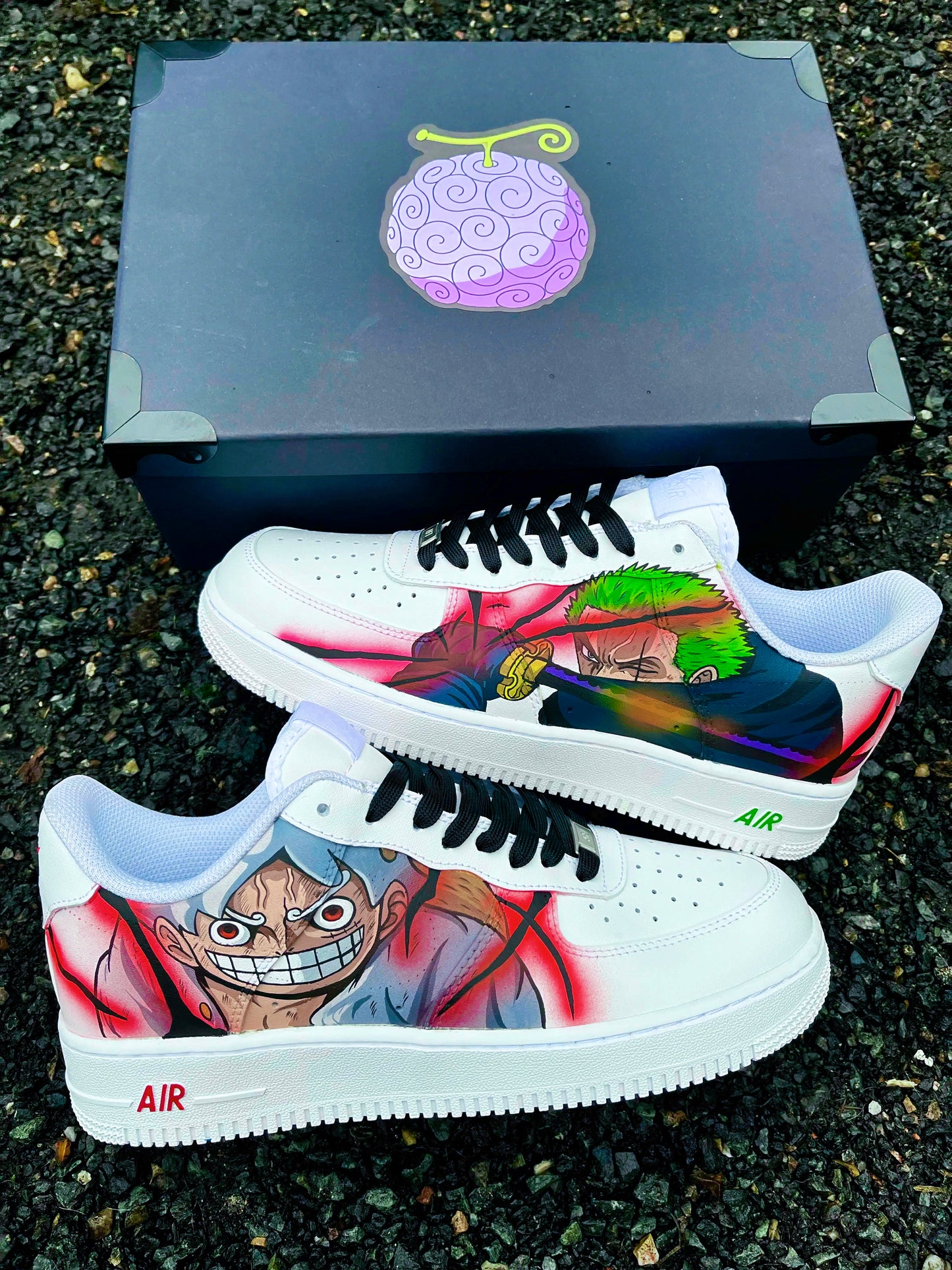 Custom Luffy gear 5 inspired One piece