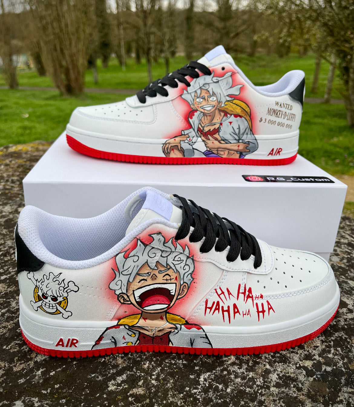 Custom Luffy gear 5 inspired One piece