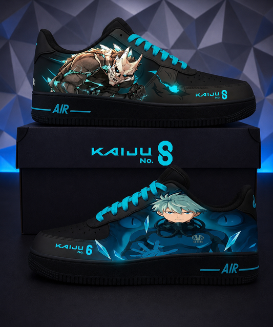 kaiju No8 kafka hibino and reno Ichikawa AF1 Custom